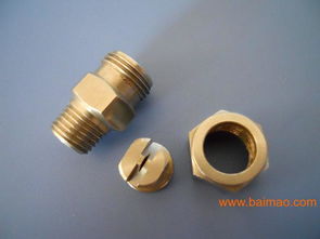 三件组合式扇形喷嘴喷头 快拆设计与生产厂家价格解析